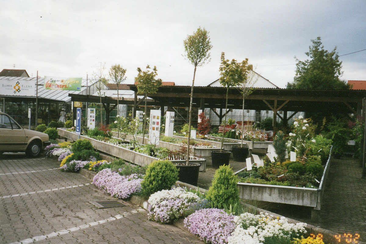 Blumen Klenk – unsere Historie – 1999 Blumen Klenk – unsere Historie – 1999